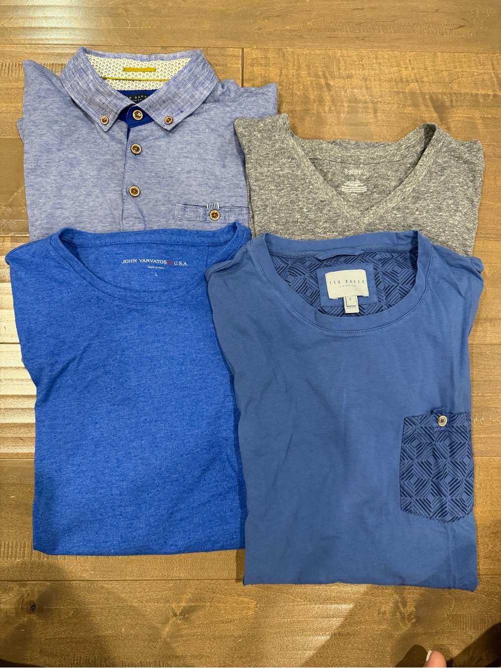 Men’s Size Large Tee lot-misc. brands /style